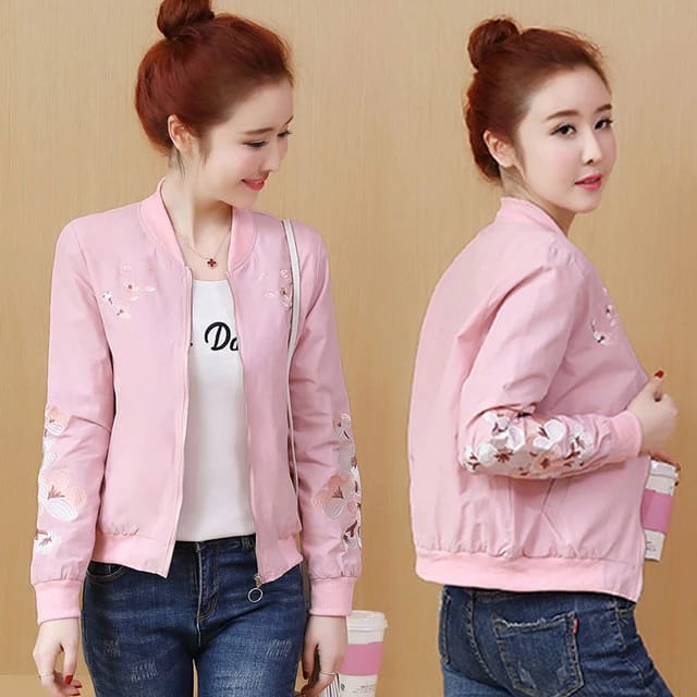 New Top Ladies Winter Jacket 2025 _ Winter New Collection For Women - Jacket For Women - Pink  ( Size M )